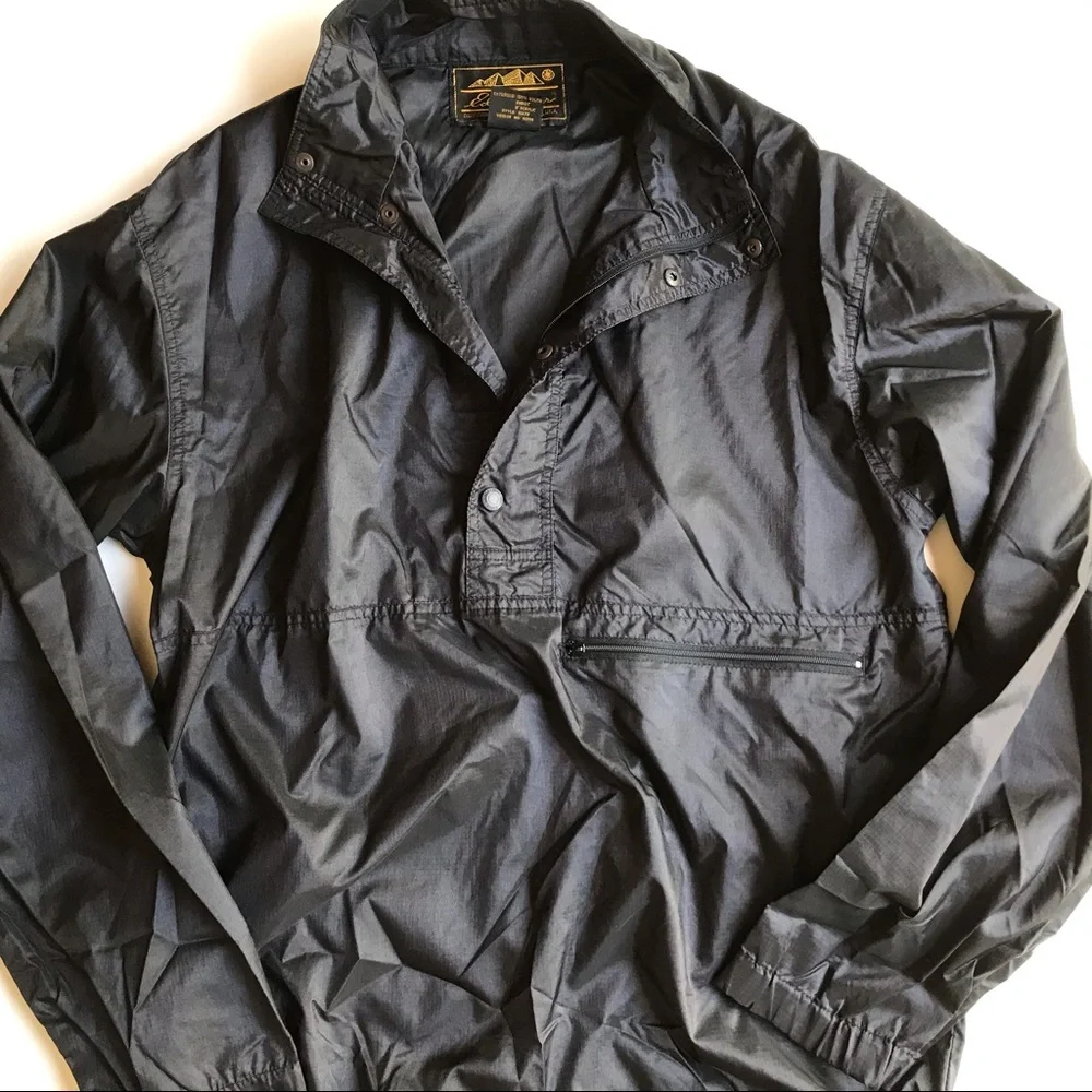 Eddie Bauer Black Lightweight Shirt Jacket
